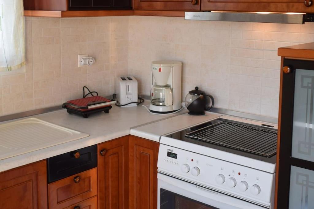 Deppy'S House Κοντά Στα Λουτρά Πόζαρ Apartment Chrysi Bagian luar foto